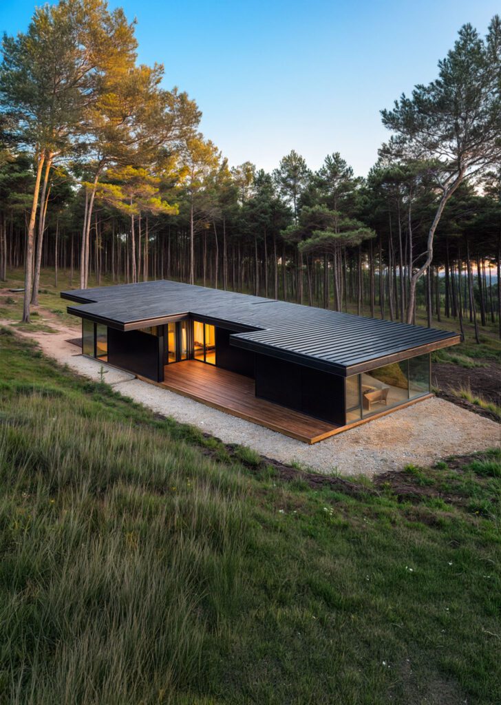 Modelo Domov - Diseñado por Vouwen Chile - Casas Prefabricadas Premium